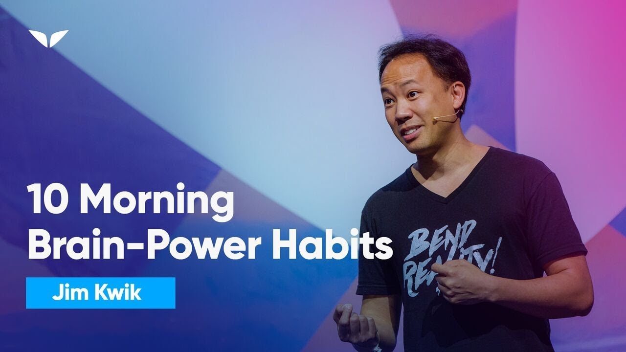 10 Morning Habits Geniuses Use To Jump Start Their Brain | Jim Kwik